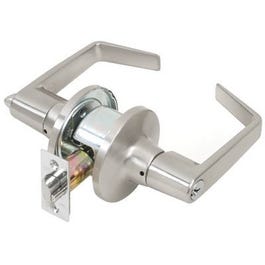 Light-Duty Commercial Satin-Finish Entry Lever