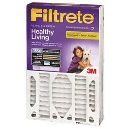 Pleated Furnace Filter, Ultra Allergen Reduction, 3-Month, Purple, 20x20x4-In.