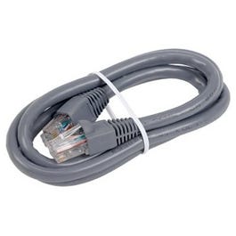 Cat6 Network Cable, 250Mhz, Gray, 3-Ft.
