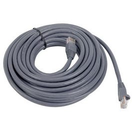 Cat6 Network Cable, 250Mhz, Gray, 25-Ft.