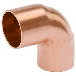 Pipe Fitting, Wrot Copper Reducing Elbow, 90-Degree, 1 x 3/4-In.