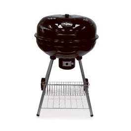 Charcoal Kettle Barbecue Grill, Black, 22.5-In.