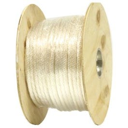 Nylon Rope, Solid Braid, 1/4-In. x 1,000-Ft.