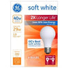 Halogen Light Bulbs, Long Life, Soft White, 390 Lumens, 29-Watts, 4-Pk.