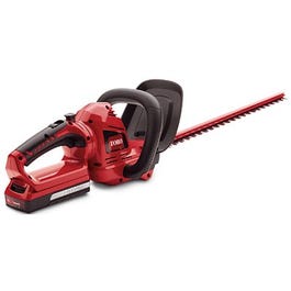 Cordless Hedge Trimmer, 20-Volt Battery, 22-In.
