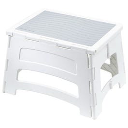 Folding Step Stool, Plastic