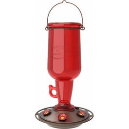 Hummingbird Feeder, Red Jug, 23-oz.