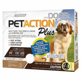 Dog Flea & Tick Applicators, XL Dogs, 3-Doses