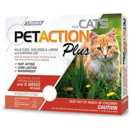 Cat Flea & Tick Applicators, 3-Doses