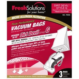 Dirt Devil G-Style Vacuum Cleaner Bag, 3-Pk.