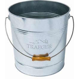 Metal Pellet Storage Bucket