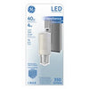 LED Light Bulb, T8, Warm White, Frosted, 350 Lumens, 4-Watts