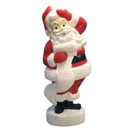 Christmas Decoration, Lighted Santa Claus, 43-In.