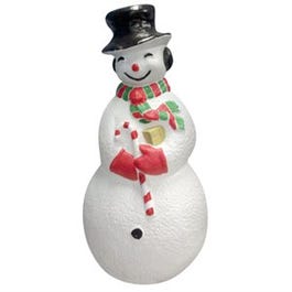 Christmas Decoration, Lighted Snowman, 40-In.