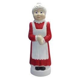 Christmas Decoration, Lighted Mrs. Claus, 40.5-In.