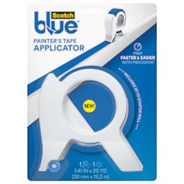 Blue Painter's Tape Applicator, For Precision Painting, Includes 20 Yards of Tape, 36-mm
