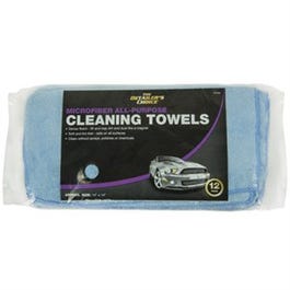Microfiber Cleaning Cloths, 14 x 14-In., 12-Pk.