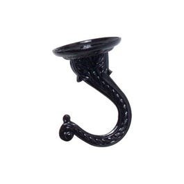 Ceiling Plant Hook, Black, Jumbo