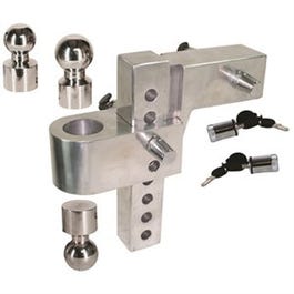 Ball Mount, Adjustable, 8-In.