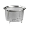 Mesh Steamer Basket, Stainless, Extra-Deep, 6-8-Qt.