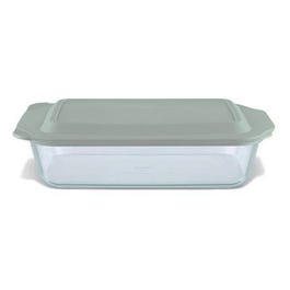 Baking Dish, Sage Lid, 9 x 13-In.