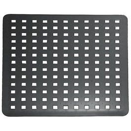 Euro Kitchen Sink Grid, Black PVC, 12.5 x 11-In.