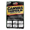 Canvas Tarp, Hunter Green, 8 x 10-Ft., 10-oz.