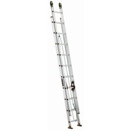 40-Ft. Extension Ladder, Aluminum, Type II, 225-Lb. Duty Rating