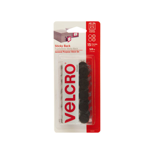 VELCRO® Brand Sticky Back Coins (5/8