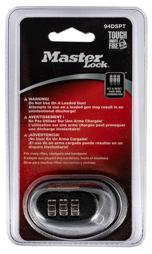 Master Lock 94DSPT Combination Lock Resettable