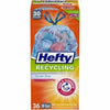Blue Recycling Drawstring Bags, 30-Gal., 36-Ct.