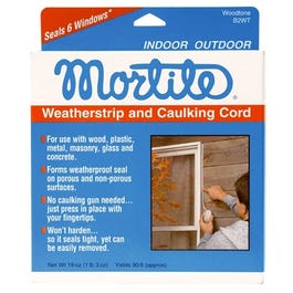 Caulking Cord, Woodtone, 90-Ft.