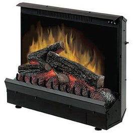 Electric Fireplace Insert, 23-In. Firebox, 1375-Watts, 4695-BTU,