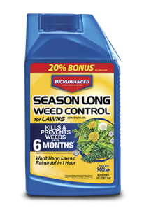 SEASON LONG WEED CONTROL FOR LAWNS