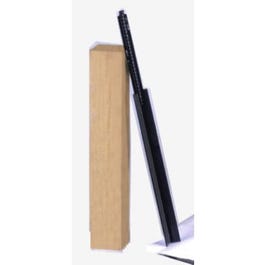 Mailbox Drive-In. Post Kit, For 4 x 4-In. Post, Pine With Steel Anchor