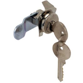 Mailbox Replacement Lock For American Device With 2 Keys, Nickel Finish