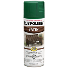Rust-Oleum® Satin Enamel Spray Hunter Green