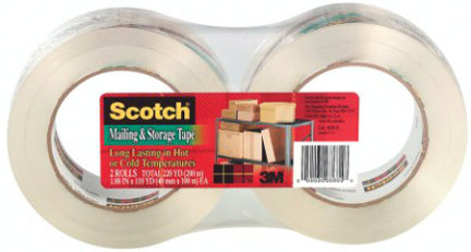 1.88 IN X 54.6 YD CLR SCOTCH LONG LASTING