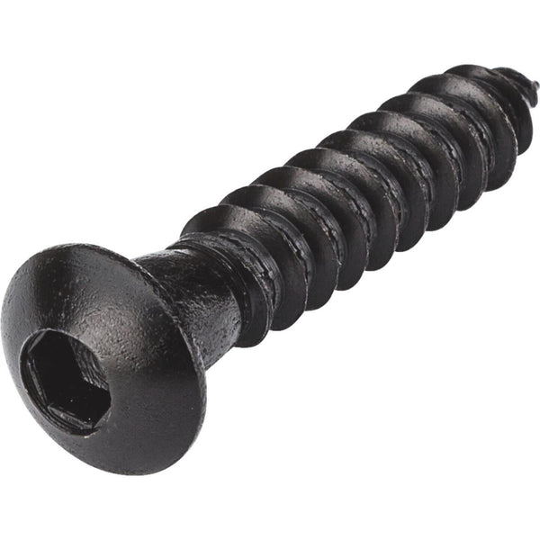 National 5/16 In. x 1-1/2 In. Hex Drive Round Head Black Lag Screw
