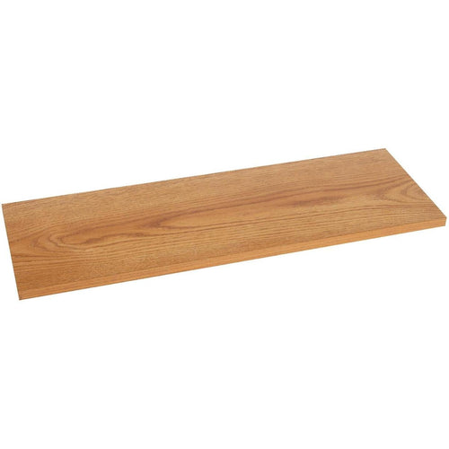 Knape & Vogt 12 In. x 24 In. Oak All-Purpose Shelf