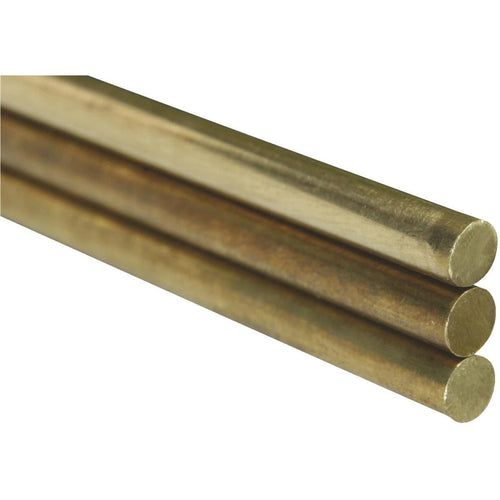 Brass Rod 6 Mm Diameter Free Cutting Brass Length 30 Cm X When A