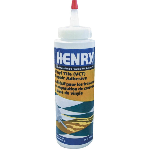 Henry Vinyl Tile Repair Adhesive, 6 Oz.