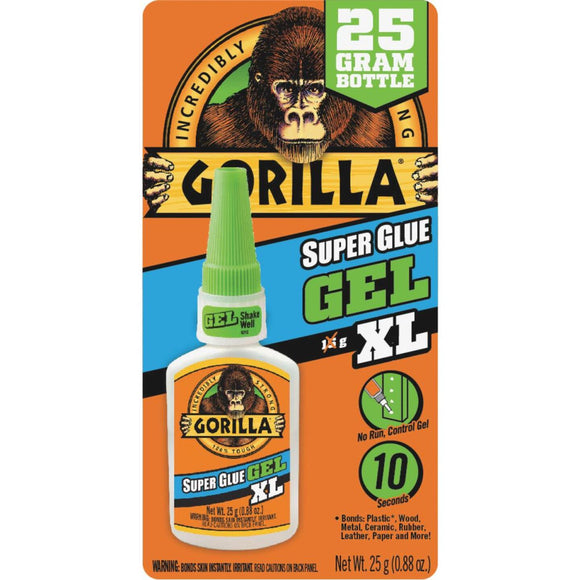 Gorilla 0.88 Oz. Gel Super Glue XL