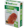 Food Saver 1 Quart Vacuum Sealer Bag, 44 Pack