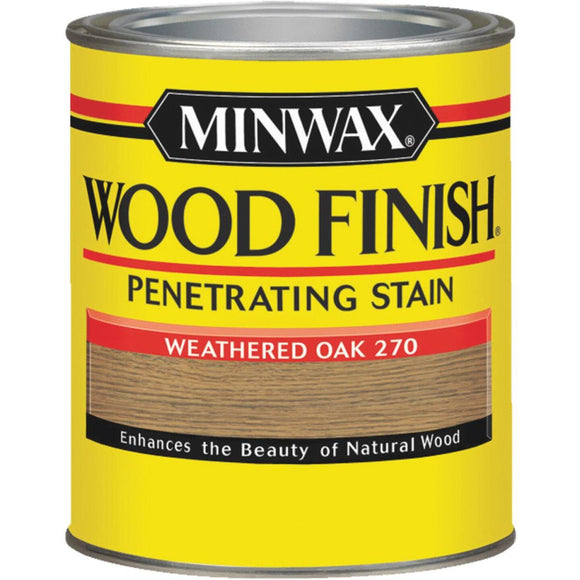 Minwax Wood Finish Penetrating Stain, Weathered Oak, 1/2 Pt.