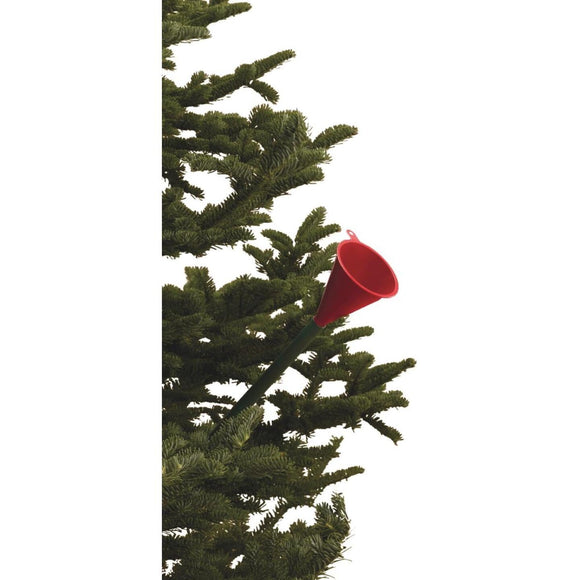 HandiThings Red & Green Plastic Christmas Tree Funnel