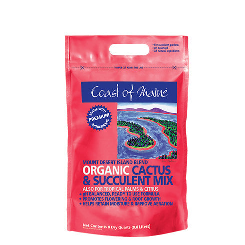 Mount Desert Island Blend Organic Cactus & Succulent Mix (8qt)