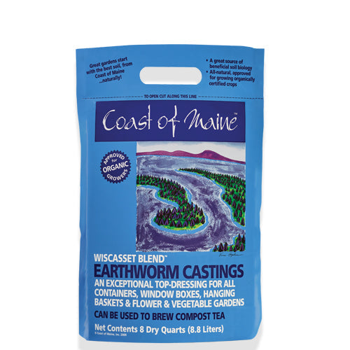 Wiscasset Blend Earthworm Castings (8 qt)