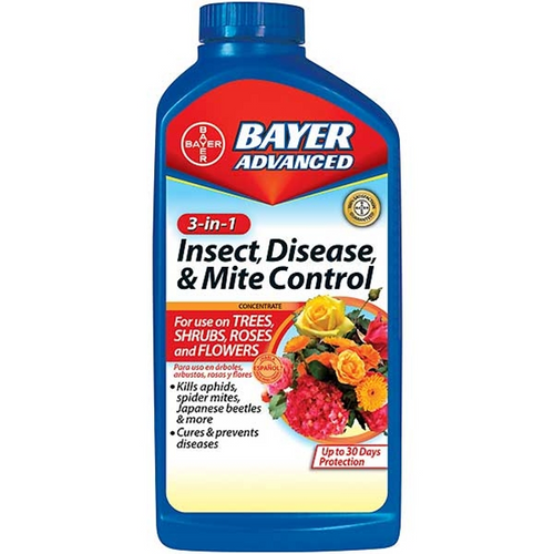 BAYER ADVANCED 3-IN-1 INSECT DISEASE & MITE CONTROL - Steubenville, OH ...
