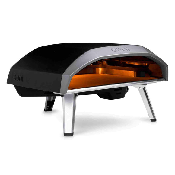 Ooni Koda 16 Gas Powered Pizza Oven (25 x 23.2 x 14.7″ (63 x 58 x 37cm), Black & Gray)